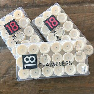 Flameless LED Tea Light Candles- 54 pieces total